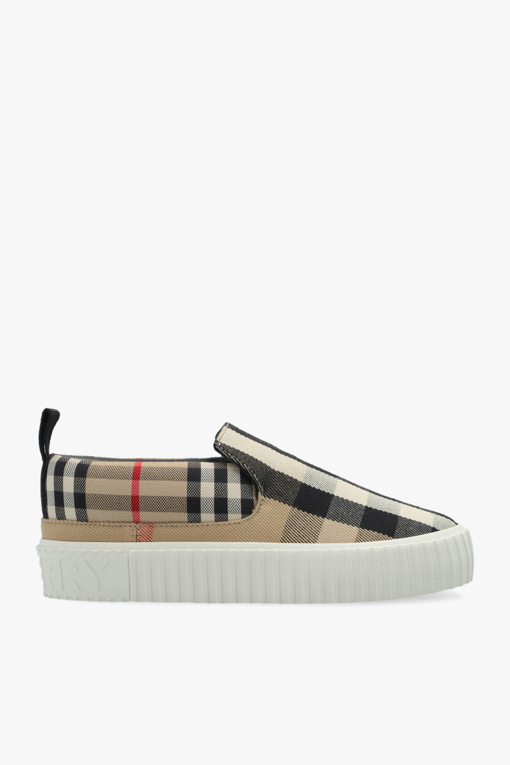 Burberry slip store ons